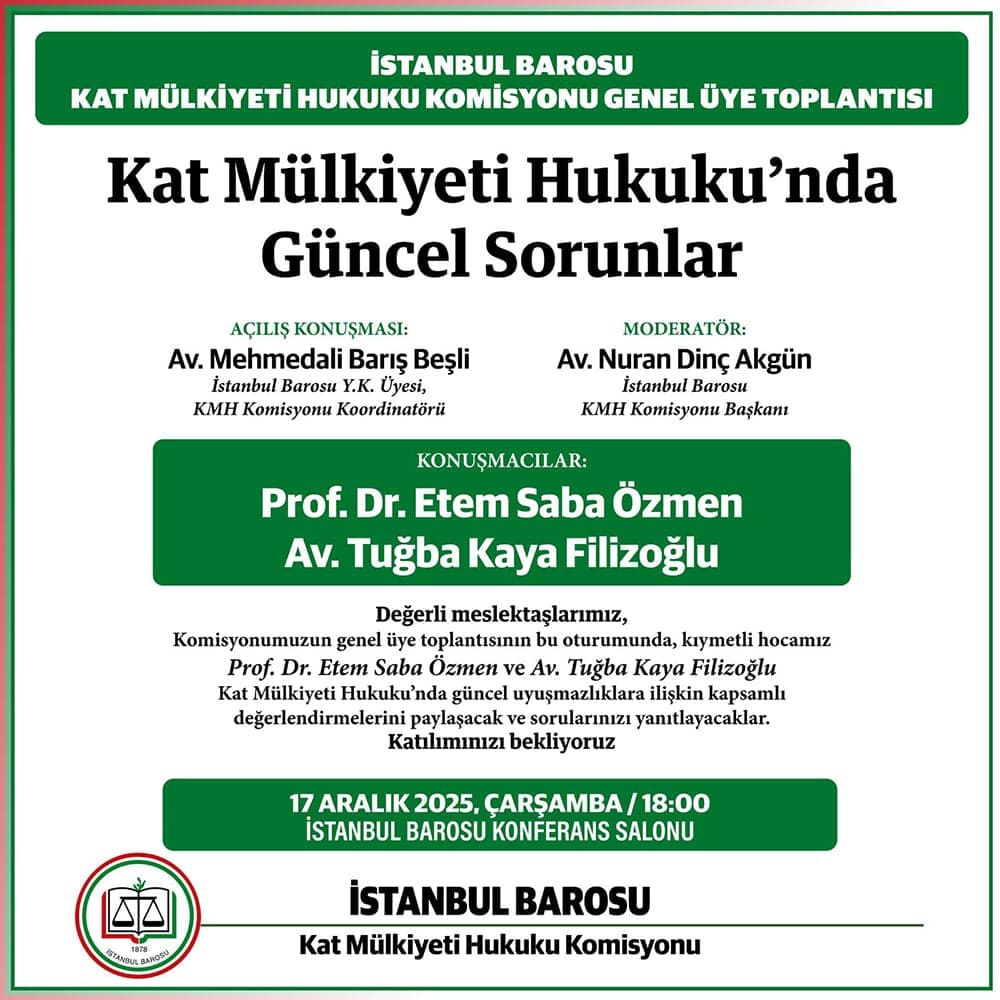 Kat Mülkiyeti Hukuku'nda Güncel Sorunlar