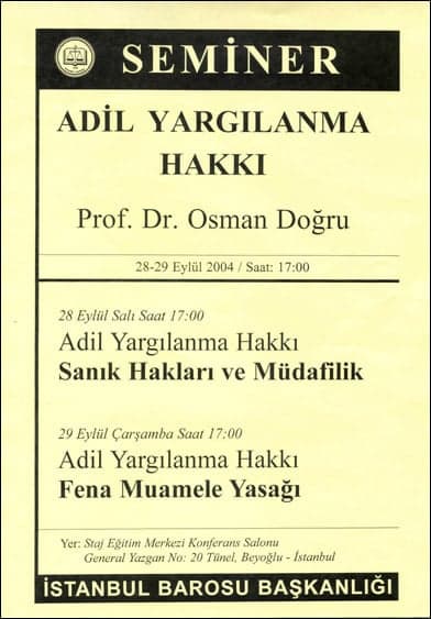 Adil Yargılanma Hakkı