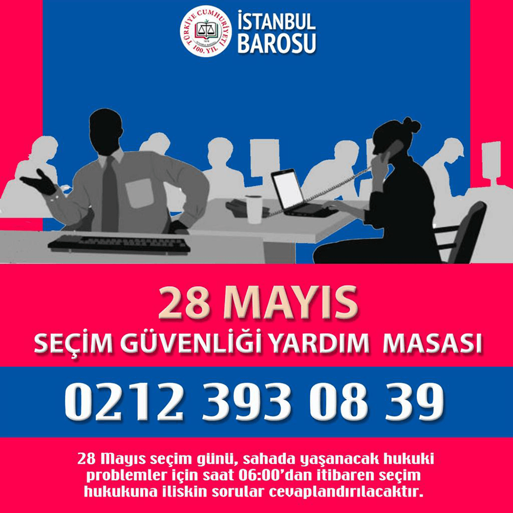 28 Mayıs Seçim Güvenliği Yardım Masası