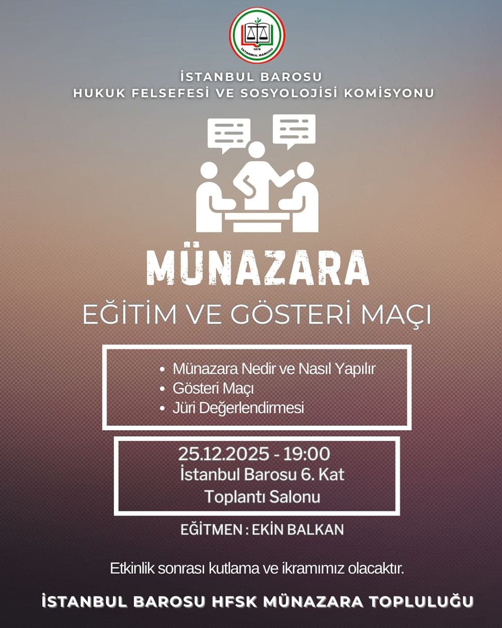 Münazara Eğitim ve Gösteri Maçı