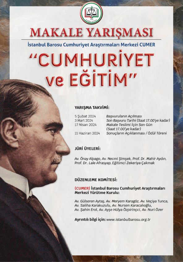 Cumhuriyet ve Eğitim Makale Yarışması