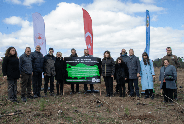 İstanbul Barosu Hatıra Ormanı’na Depremde Kaybettiğimiz Meslektaşlarımız Anısına Fidan Diktik
