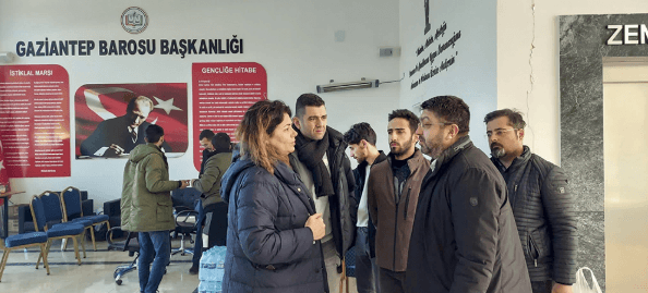 Baro Başkanımız Av. Filiz Saraç Gaziantep’te