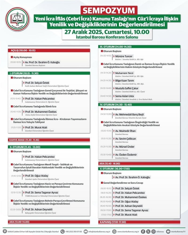 Yeni İcra İflas (Cebri İcra) Kanunu Taslağı'nın Cüz'i İcraya İlişkin Yenilik ve Değişiklerin Değerlendirilmesi