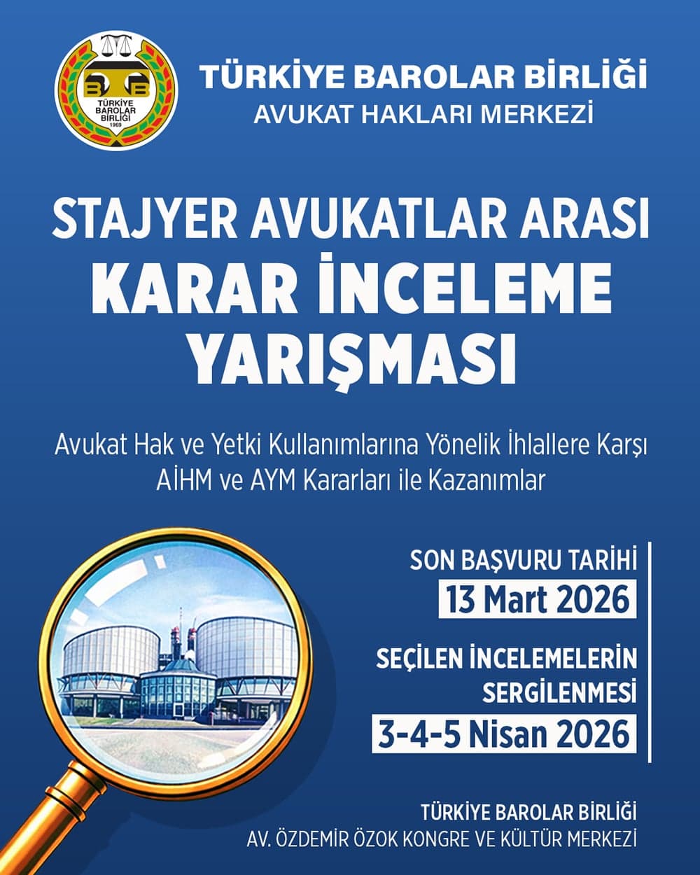 Stajyer Avukat Karar İnceleme Yarışması