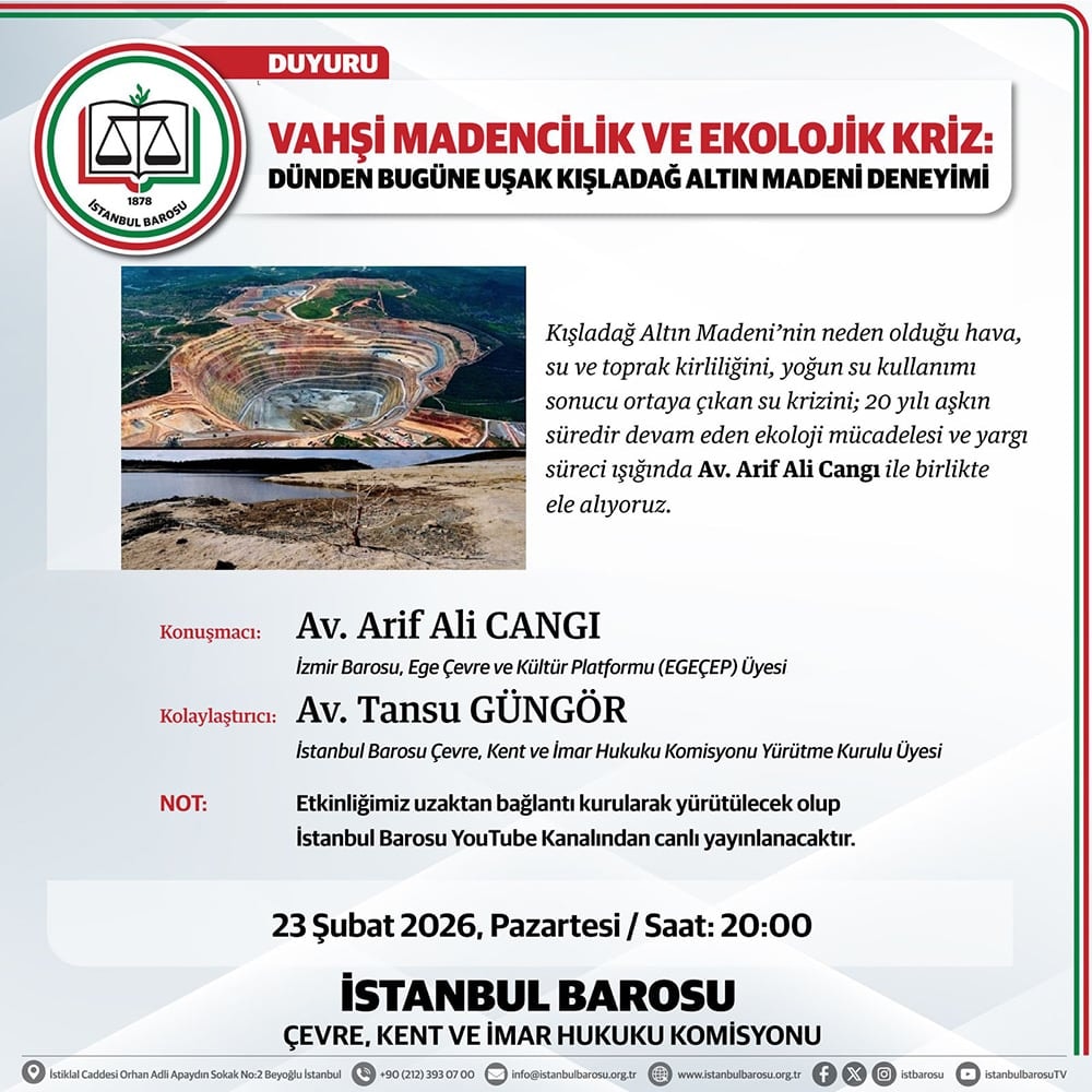 Vahşi Madencilik ve Ekolojik Kriz: Dünden Bugüne Uşak Kışladağ Altın Madeni Deneyimi