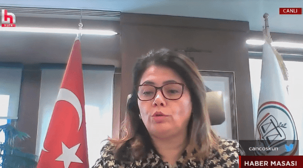 Baro Başkanımız Av. Filiz Saraç, Halk TV'de Can Coşkun ile Haber Masası Programına Katıldı