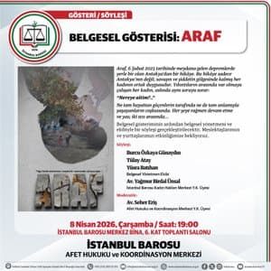 BELGESEL GÖSTERİSİ: ARAF