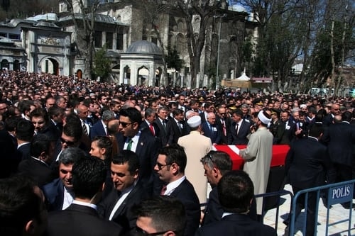 Şehit Cumhuriyet Savcısı Kiraz Son Yolculuğuna Uğurlandı
 - 38
