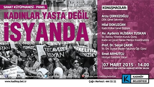 Kadınlar Yasta Değil İsyandadır
