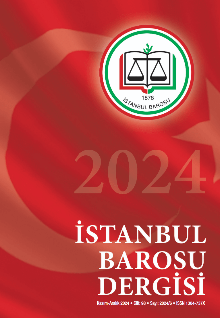 Cilt: 98 Sayı: 2024/6