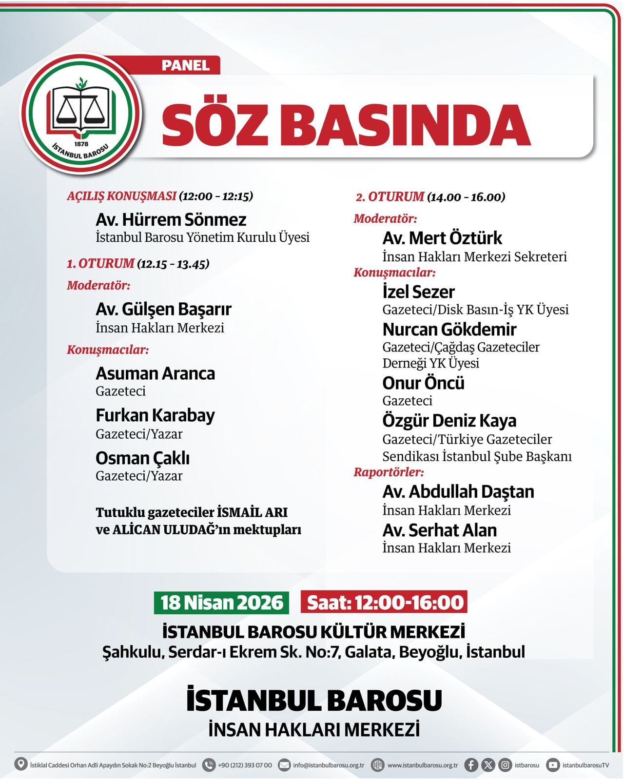 SÖZ BASINDA