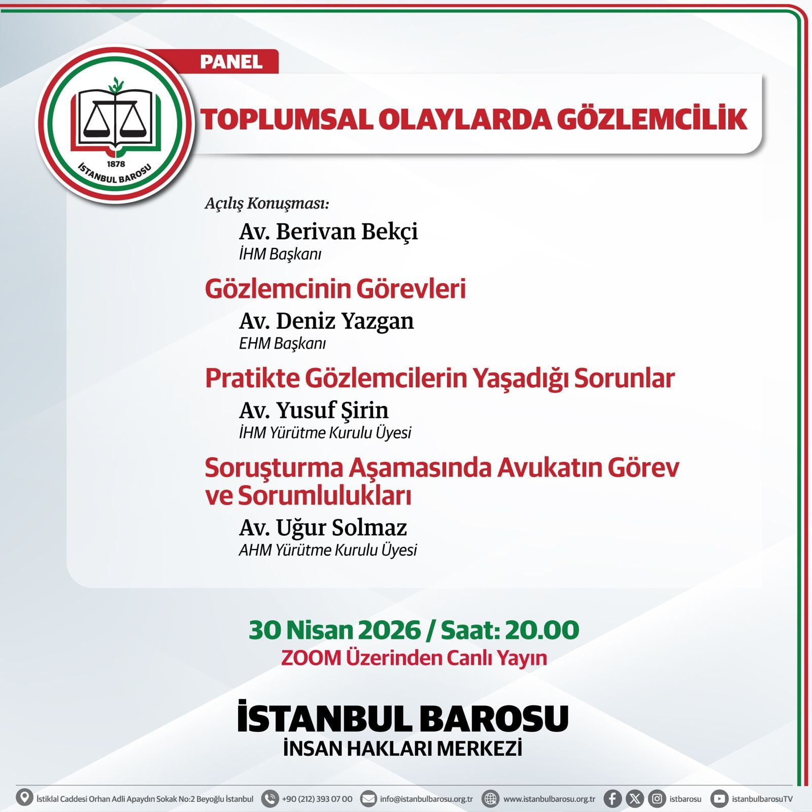 TOPLUMSAL OLAYLARDA GÖZLEMCİLİK