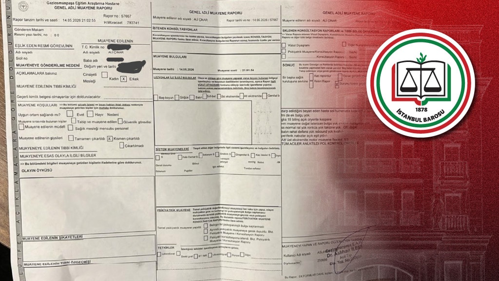 AVUKATA BASKI, TEHDİT, ŞİDDET;  HUKUK DEVLETİNE SALDIRIDIR!