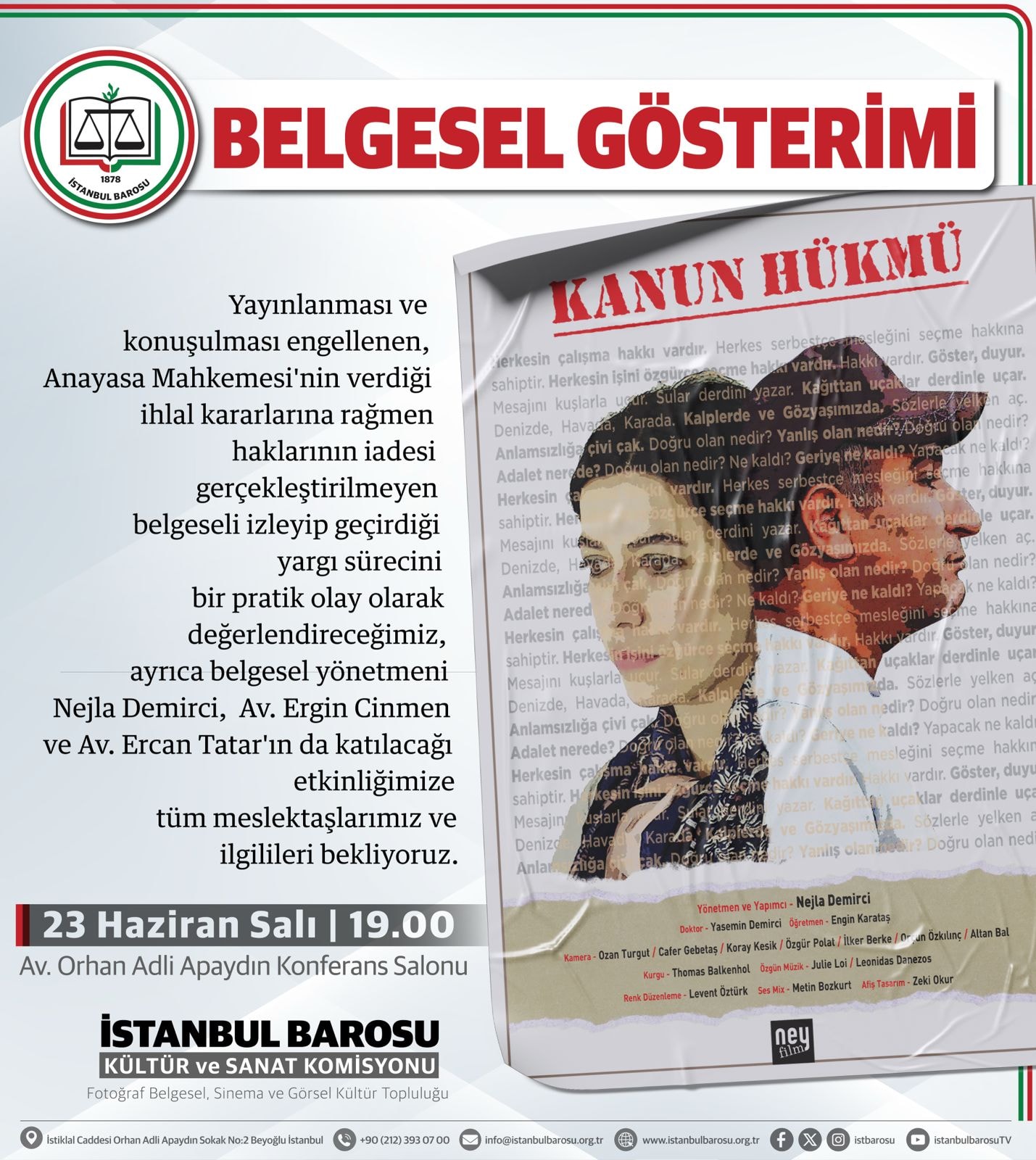 BELGESEL GÖSTERİMİ