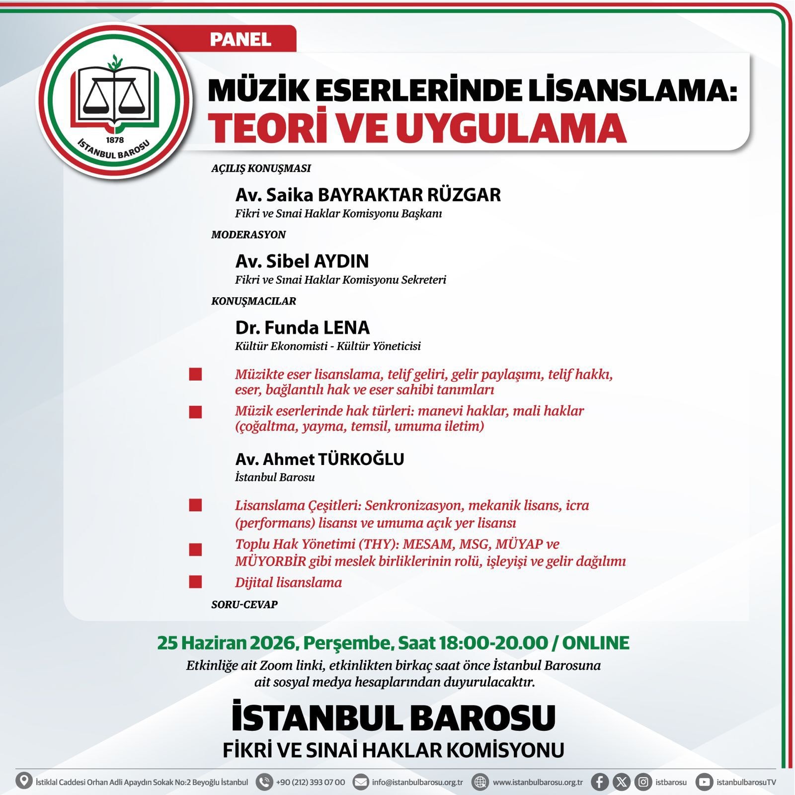 MÜZİK ESERLERİNDE LİSANSLAMA: TEORİ VE UYGULAMA