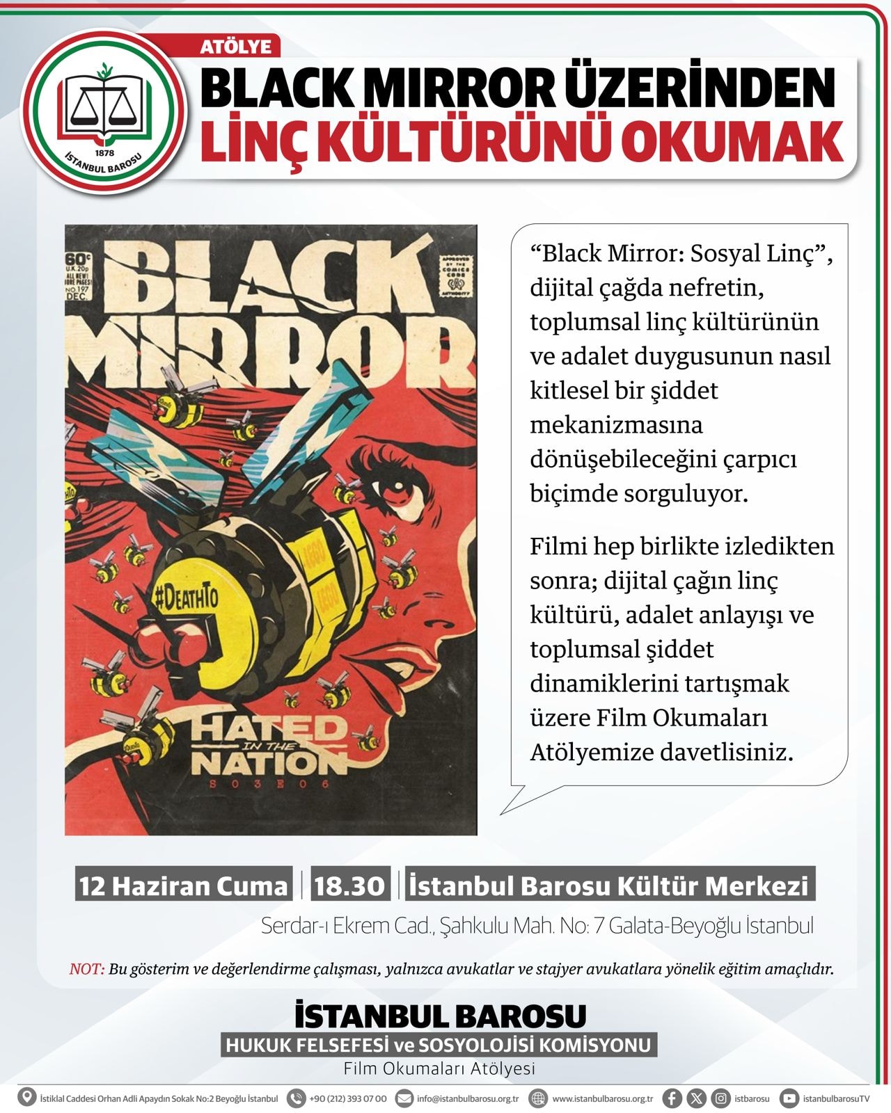 BLACK MIRROR ÜZERİNDEN LİNÇ KÜLTÜRÜNÜ OKUMAK
