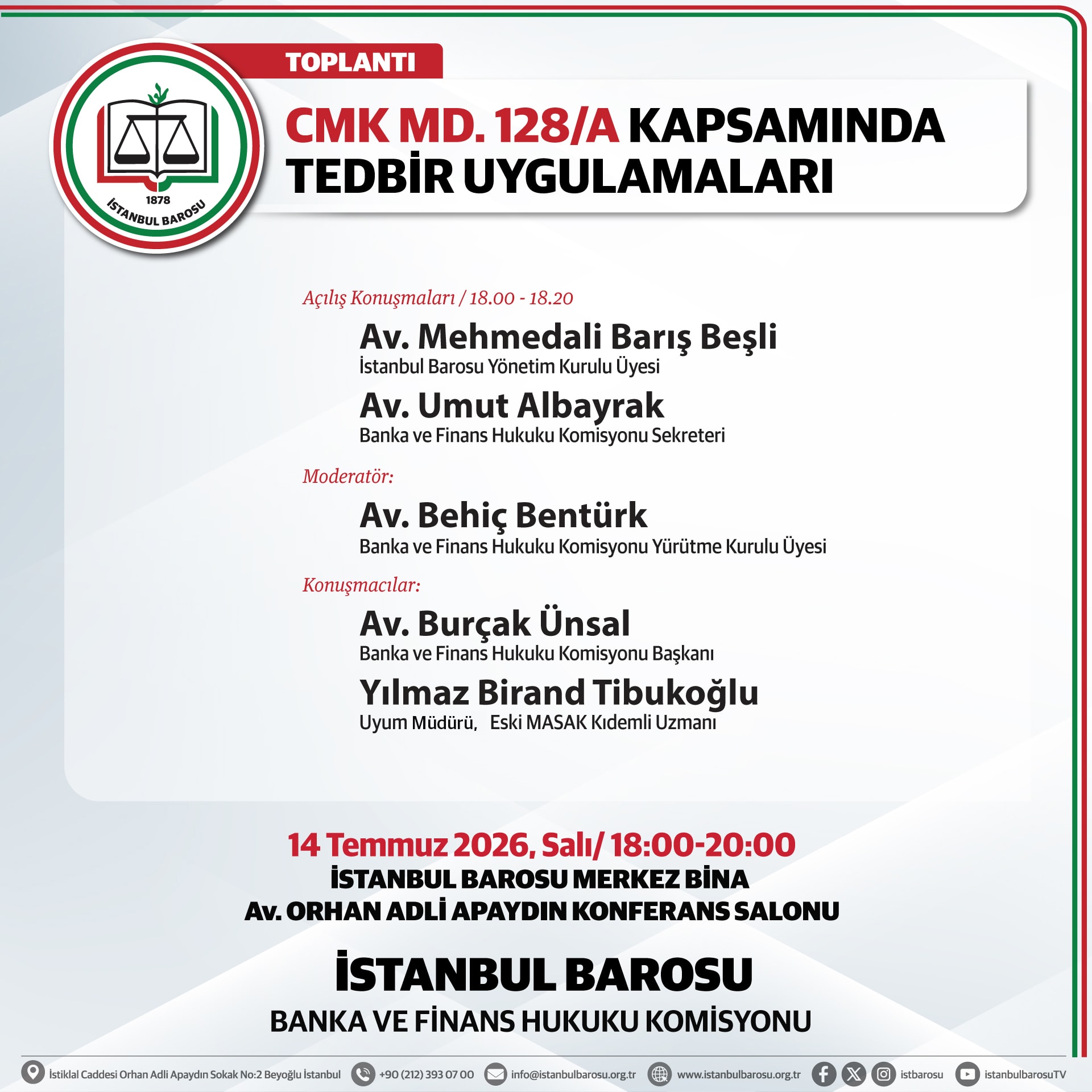 CMK MD. 128/A KAPSAMINDA TEDBİR UYGULAMALARI