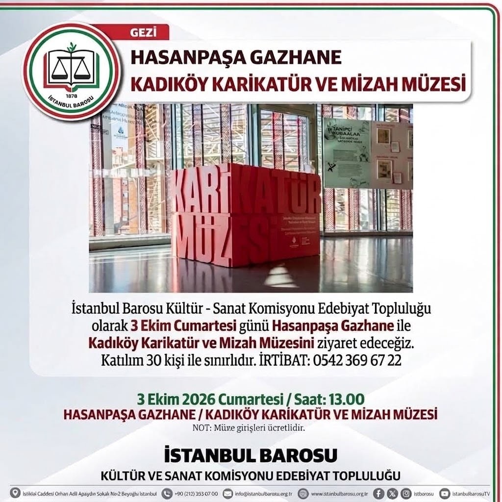 HASANPAŞA GAZHANE KADIKÖY KARİKATÜR VE MİZAH MÜZESİ GEZİSİ