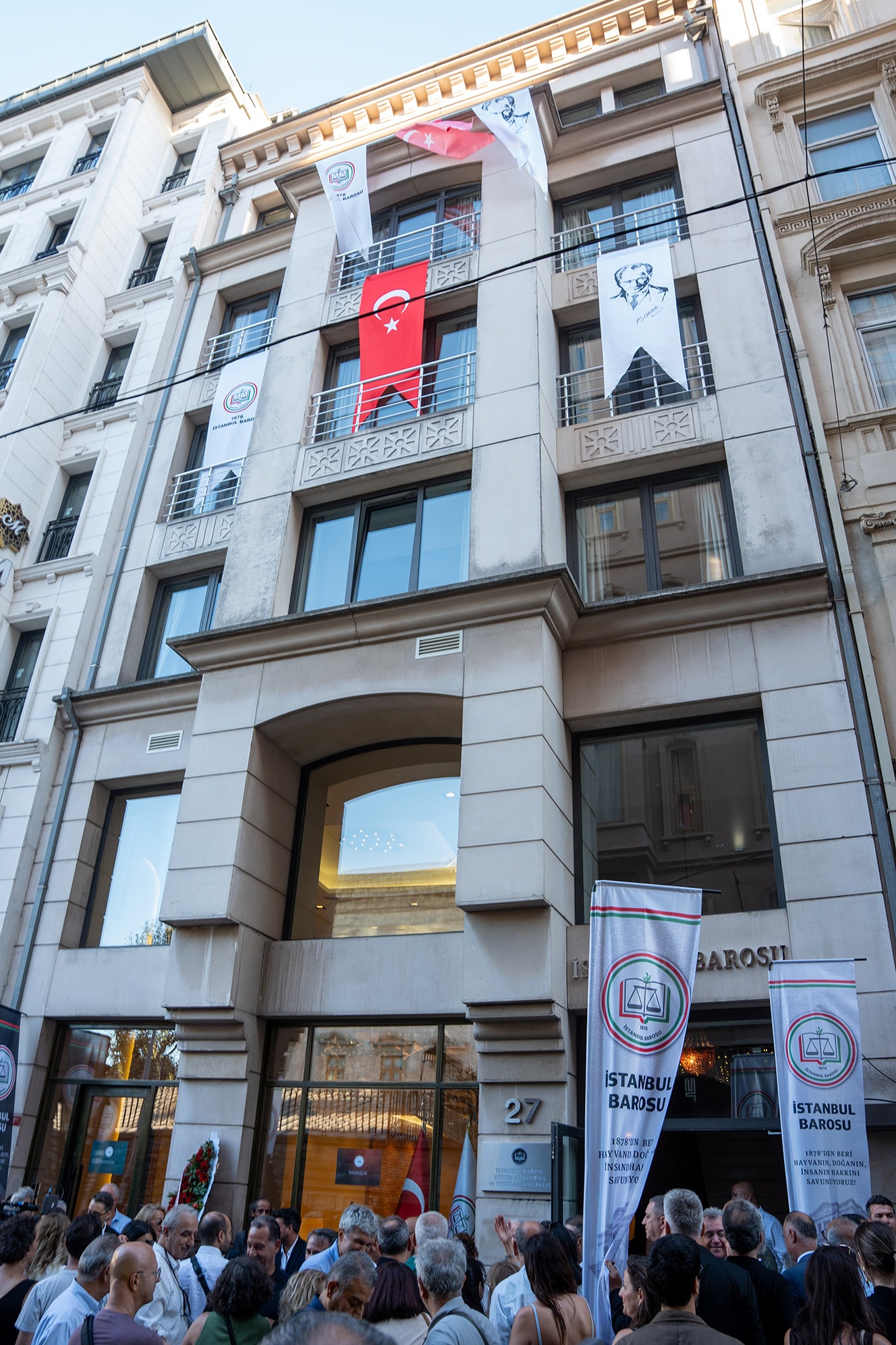 İSTANBUL BAROSU YENİ ADLİ YILA YENİ HİZMET BİNASIYLA GİRDİ - 1