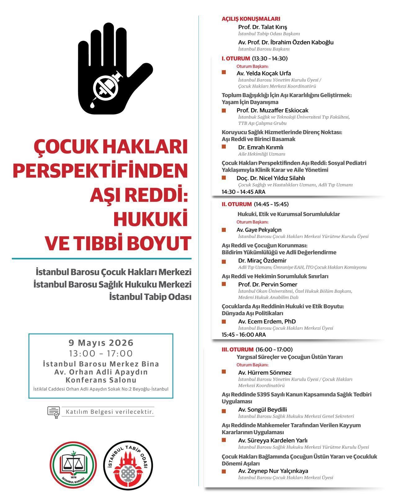 Çocuk Hakları Perspektifinden Aşı Reddi: Hukuki ve Tıbbi Boyut
