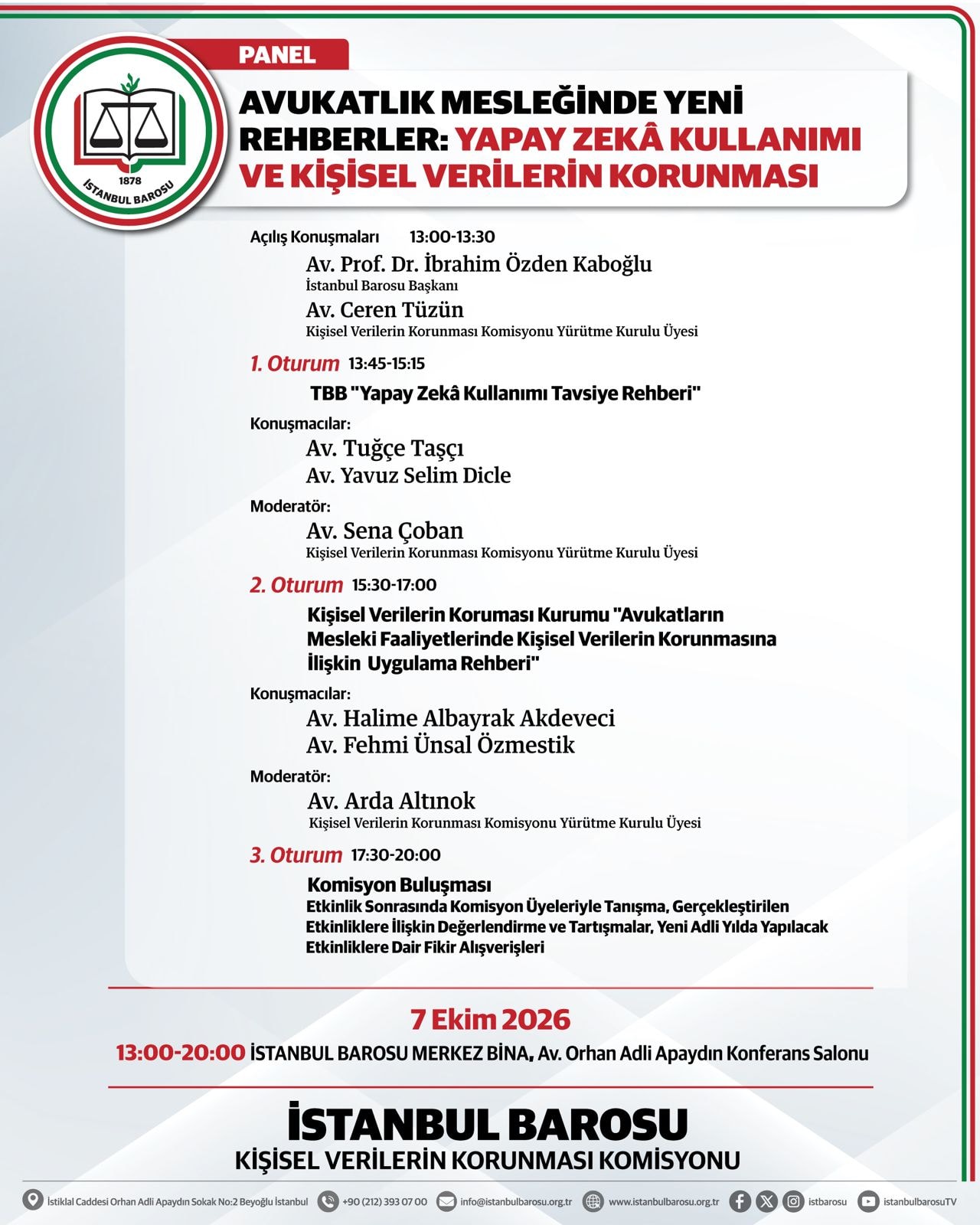 AVUKATLIK MESLEĞİNDE YENİ REHBERLER: YAPAY ZEKA KULLANIMI VE KİŞİSEL VERŞLERŞN KORUNMASI