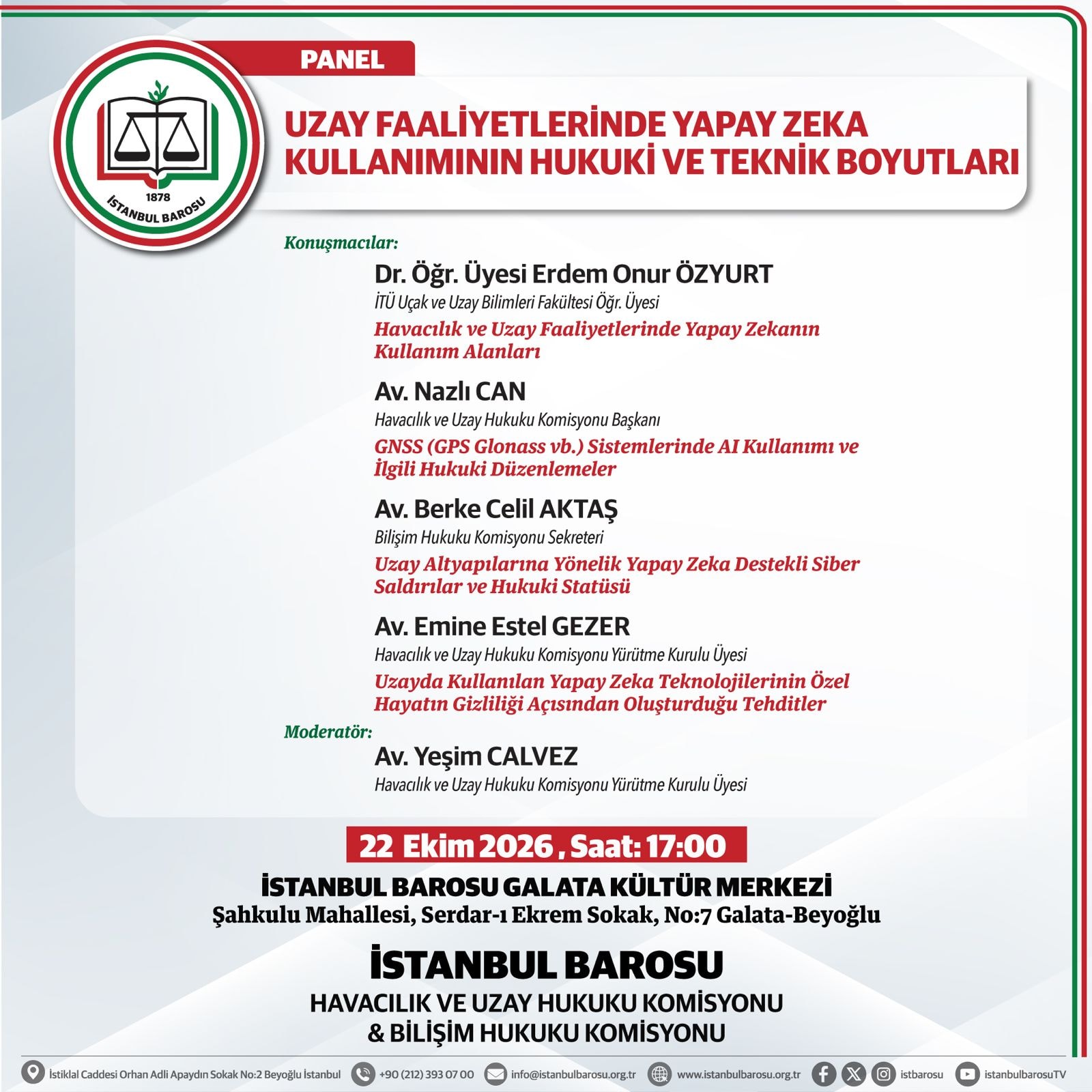 UZAY FAALİYETLERİNDE YAPAY ZEKA KULLANIMININ HUKUKİ VE TEKNİK BOYUTLARI