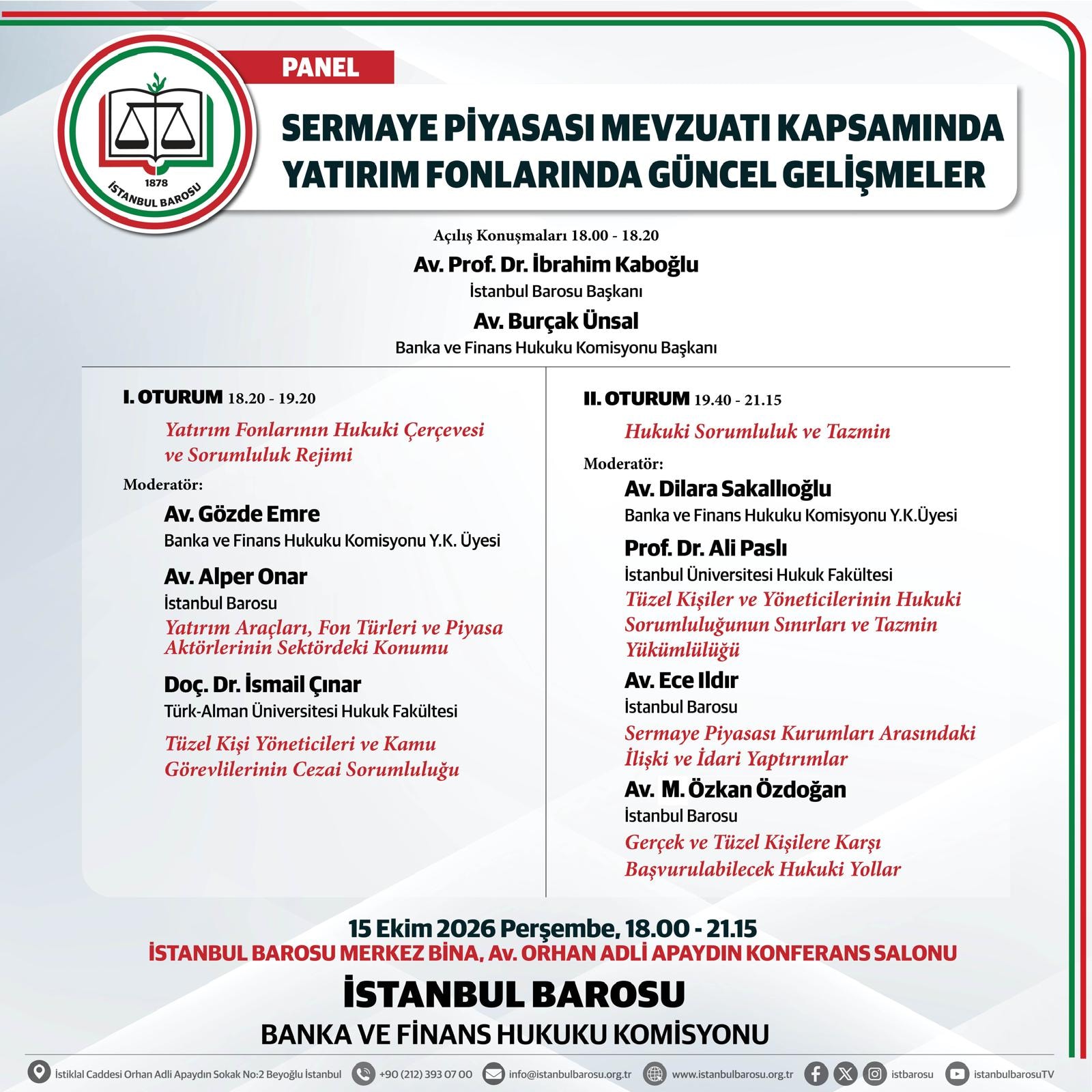 SERMAYE PİYASASI MEVZUATI KAPSAMINDA YATIRIM FONLARINDA GÜNCEL GELİŞMELER