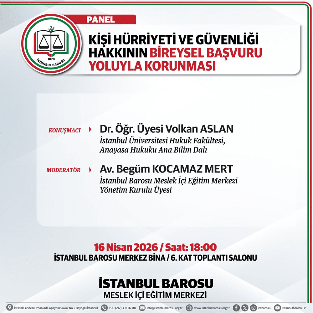 Kişi Hürriyeti ve Güvenliği Hakkının Bireysel Başvuru Yoluyla Korunması