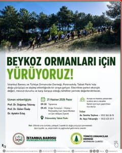 BEYKOZ ORMANLARI İÇİN YÜRÜYORUZ!