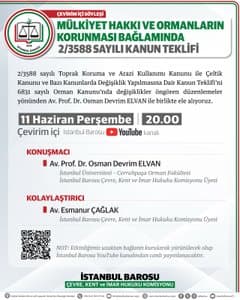 MÜLKİYET HAKKI VE ORMANLARIN KORUNMASI BAĞLAMINDA 2/3588 SAYILI KANUN TEKLİFİ