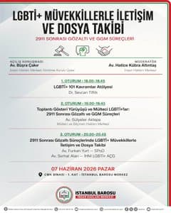 LGBTİ+ MÜVEKKİLLERLE İLETİŞİM VE DOSYA TAKİBİ