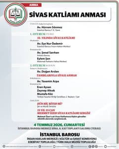 SİVAS KATLİAMI ANMASI