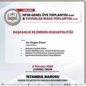 BAŞKANLIK REJİMİNİN HUKUK POLİTİĞİ