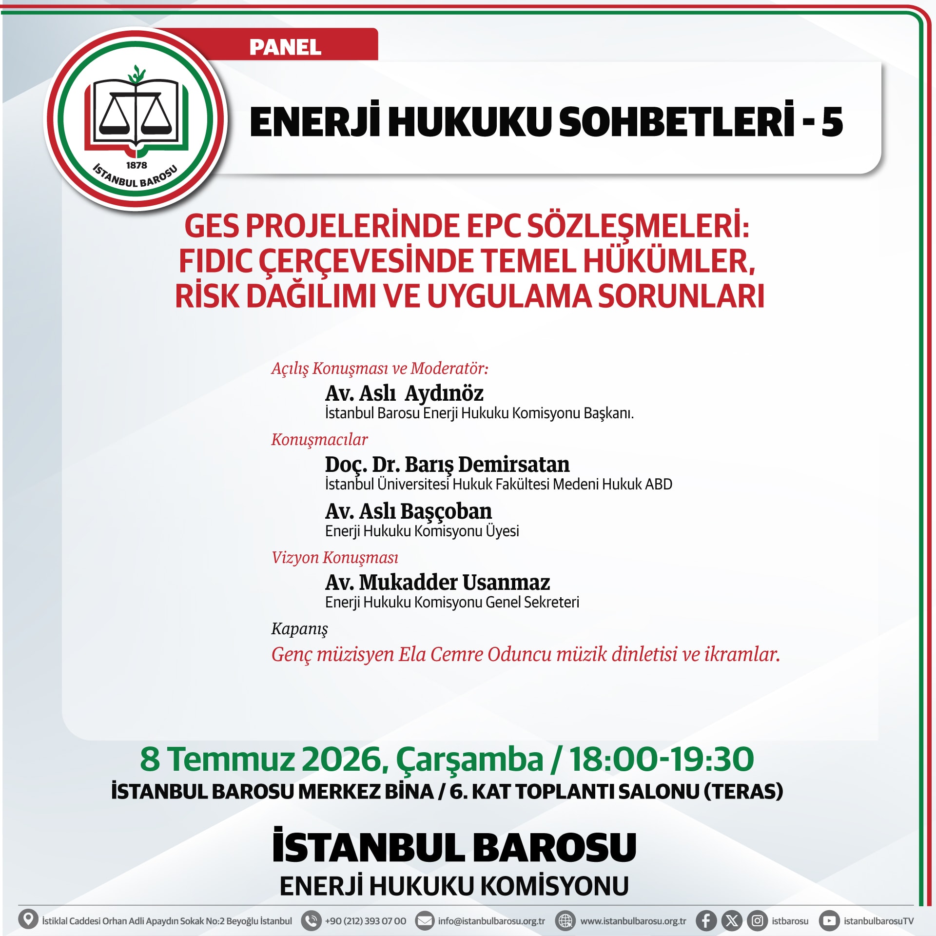 ENERJİ HUKUKU SOHBETLERİ-5