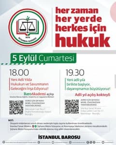 ADLİ YILI BİRLİKTE AÇIYORUZ!