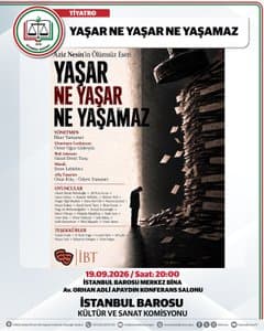 TİYATRO: YAŞAR NE YAŞAR NE YAŞAMAZ