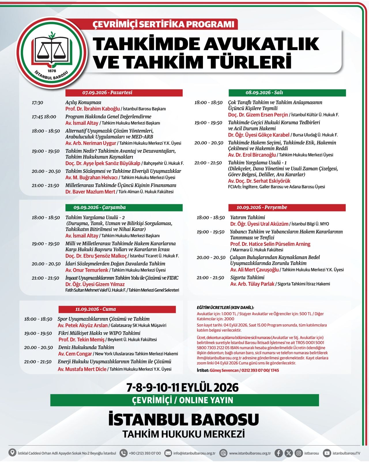 TAHKİMDE AVUKATLIK VE TAHKİM TÜRLERİ