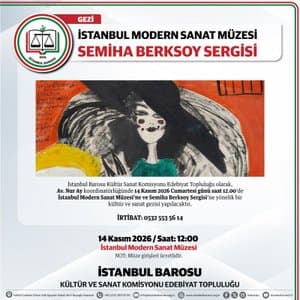 İSTANBUL MODERN SANAT MÜZESİ SEMİHA BERKSOY SERGİSİ