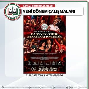 DANS VE GÖSTERİ SANATLARI YENİ DÖNEM ÇALIŞMALARI
